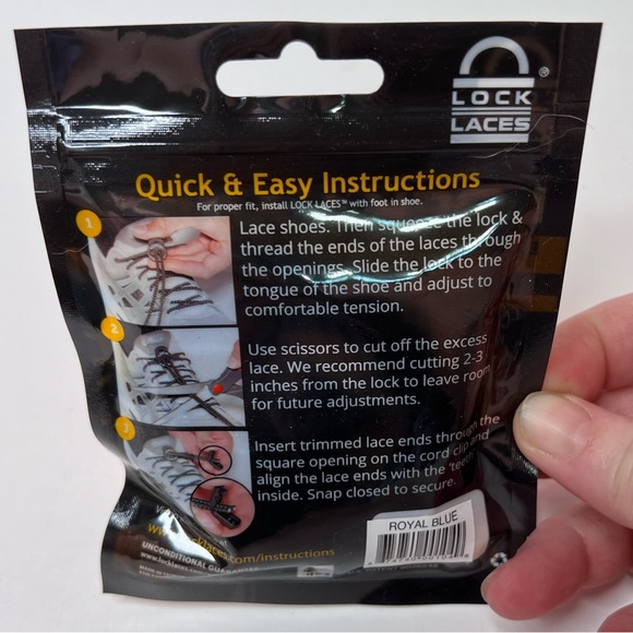 NWT Lock Laces shoe lacing alternative - Picture 3 of 5